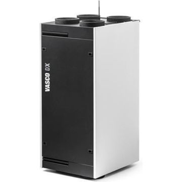 Vasco WTW unit DX4 met RF-schakelaar 400m³/h