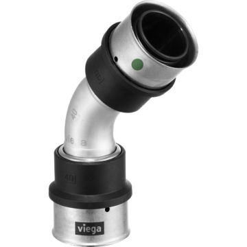 Viega Smartpress bocht 45° 32mm 2x pers - 730161