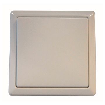 Vooraanzicht van de Zehnder pulsschakelaar