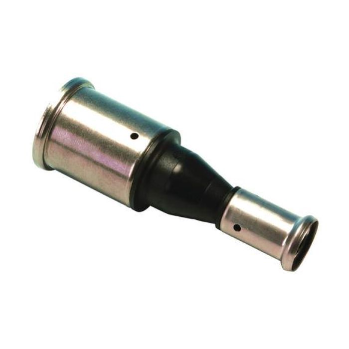 Henco rechte koppeling 26x16 verlopend 2x pers - 16PK-2616