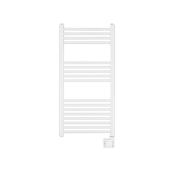 Vooraanzicht van de Eurom Sani badkamerradiator 800 Wifi - wit