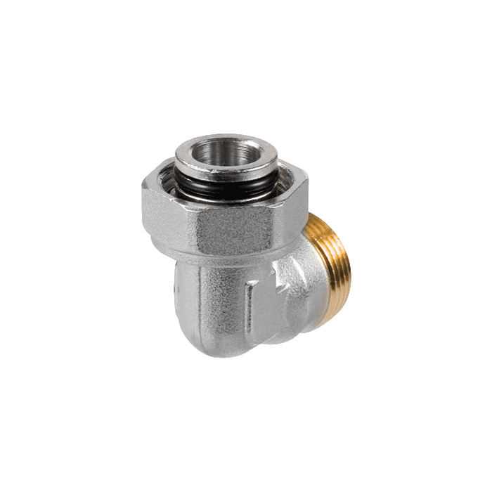 Jaga bocht 90° voor wandaansluiting - M24xM24