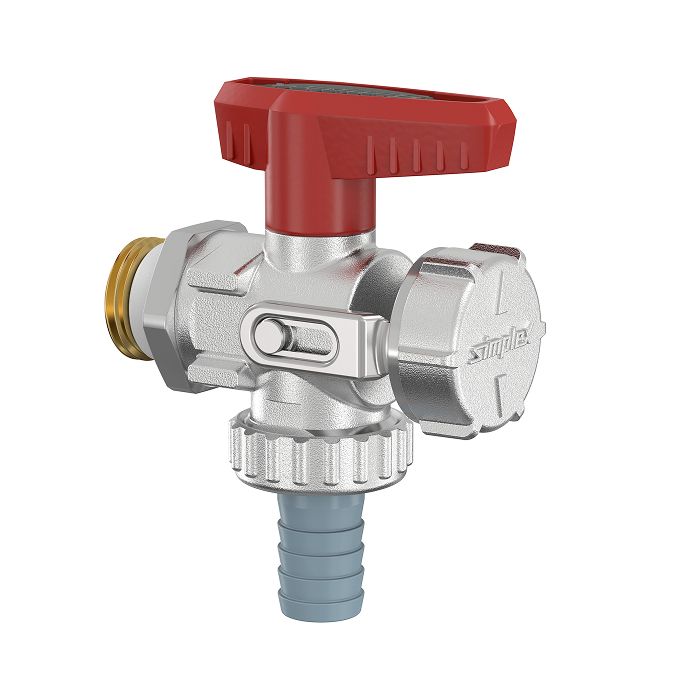 Vul-/aftapkraan van Flamco