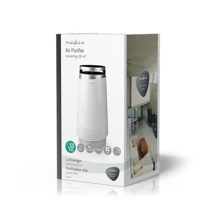 Nedis luchtreiniger - tot 20 m²