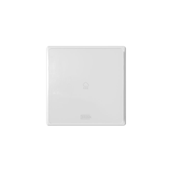 Vooraanzicht van de Brink draadloze CO2-sensor voor Brink Flair