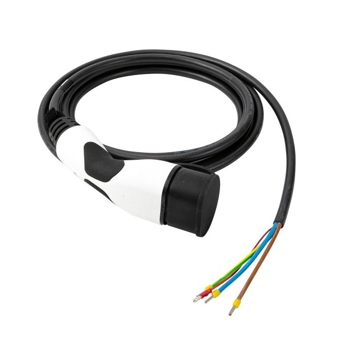 Alfen laadkabel type 2 - 3 fase - 5 meter