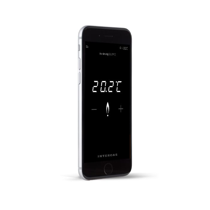 Intergas Comfort Touch zwart met Gateway