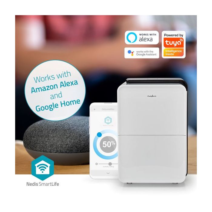 Nedis SmartLife luchtontvochtiger - 210 m³/h