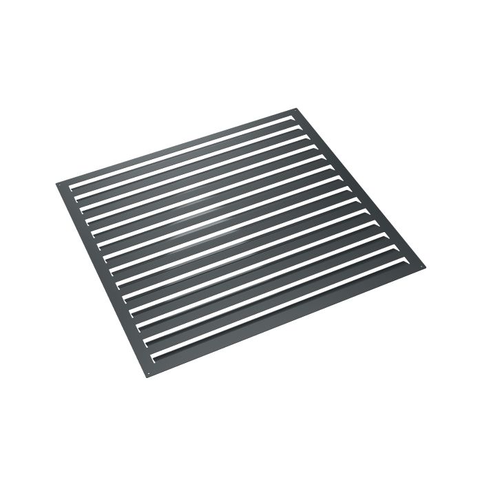 Evolar achterplaat in de kleur donker antraciet