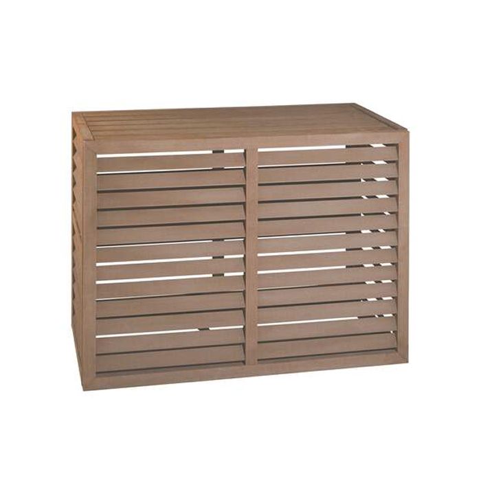 Vooraanzicht van de Evolar Evo-Cover Small - houtkleur