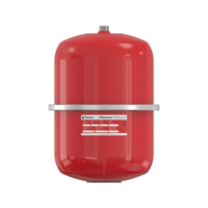 Flamco 18 liter expansievat rood