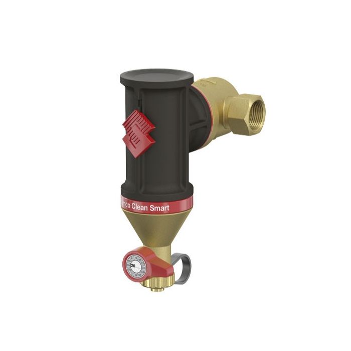 Flamco Clean Smart vuilafscheider - 22 mm 2x knel