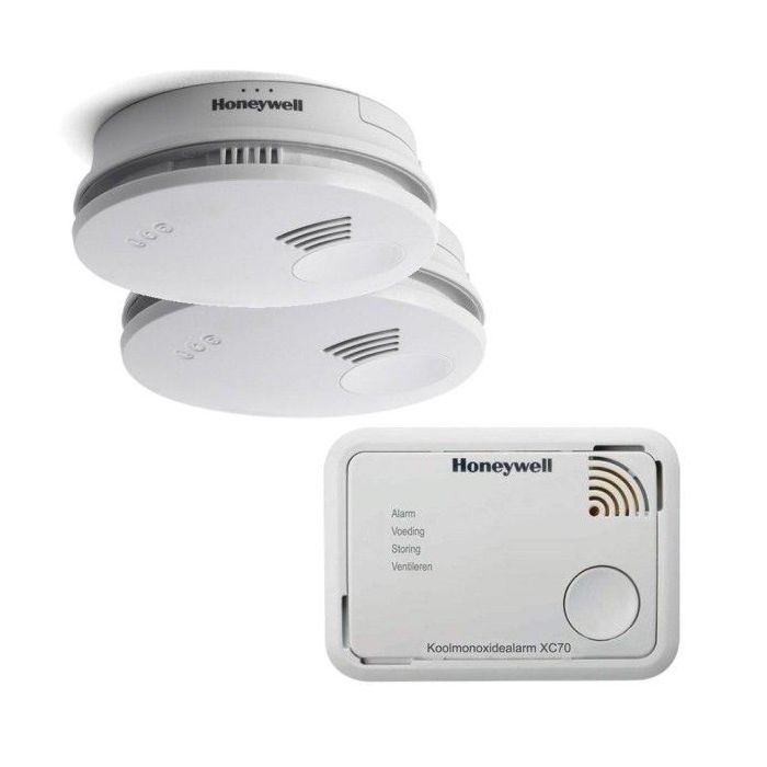 Honeywell Home rookmelder co-melder pakket S
