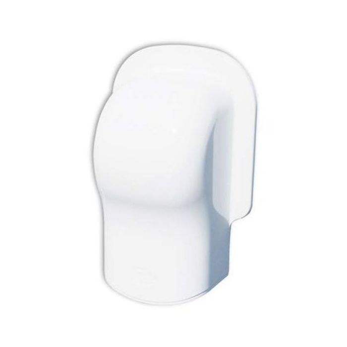 Tecnosystemi Optima muur afdekkap TM75 - wit
