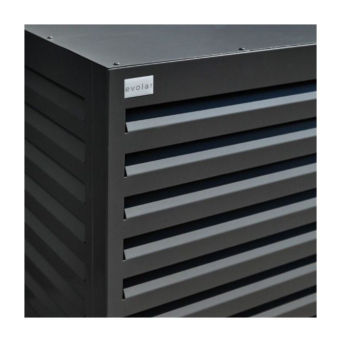 Evolar Evo-Cover omkasting - Small 700 x 1000 x 500mm - licht antraciet