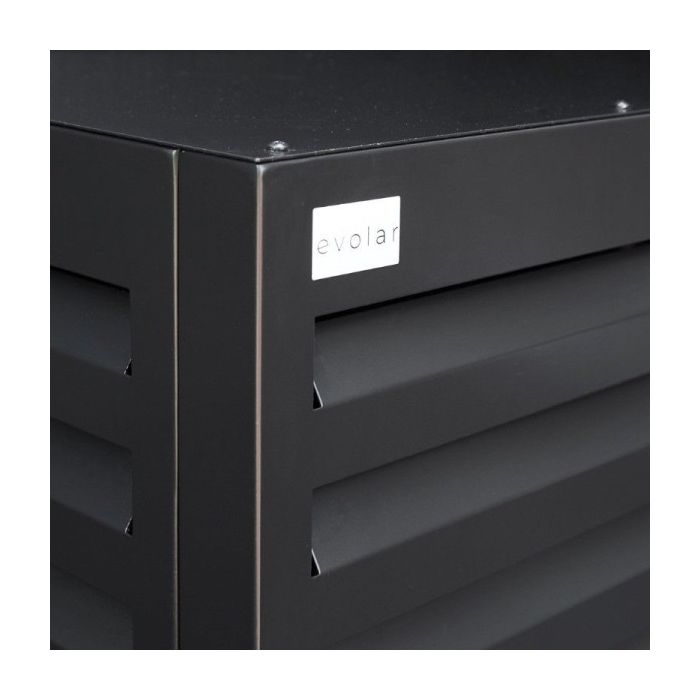 Evolar Evo-Cover omkasting - Small 700 x 1000 x 500mm - zwart