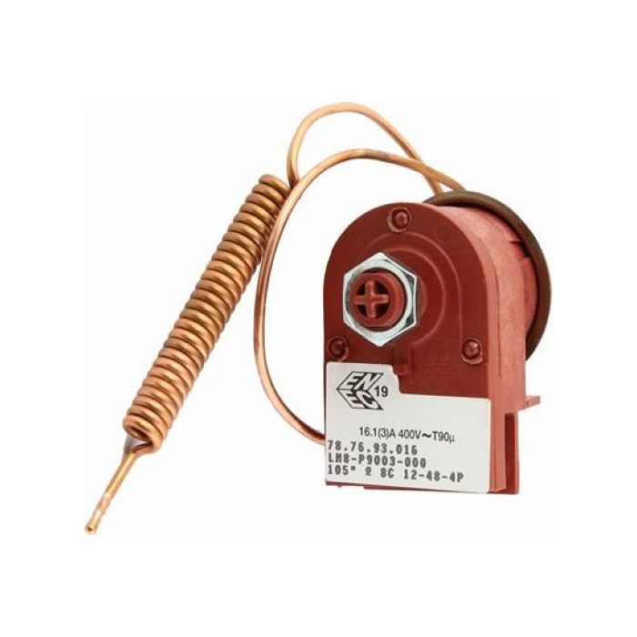 Itho Daalderop serviceset maximaal thermostaat close in boiler