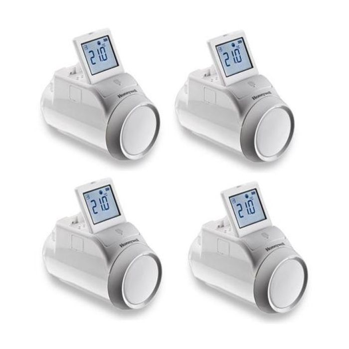 4 stuks Honeywell Home evohome radiatorknoppen