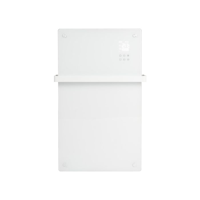 Vooraanzicht van de Eurom Alutherm Sani Verre 1200 Wifi - wit