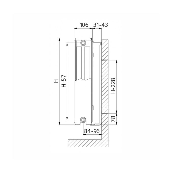 Brugman Compact 4 - H500 L1600 T21S