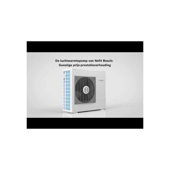 Nefit Bosch Compress 3400i 8kw hybride warmtepomp 	
