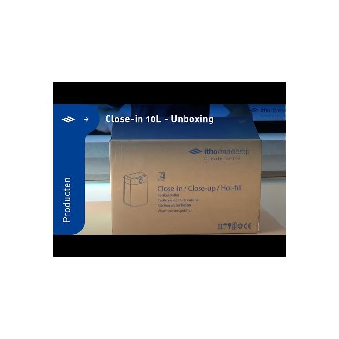 Itho Daalderop Close-in keukenboiler - 15 liter - met aansluitset