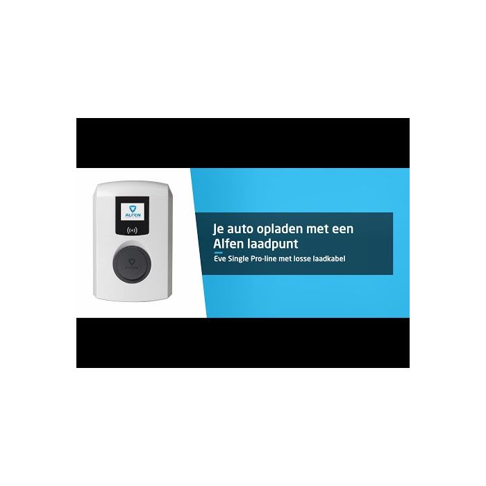 Alfen Eve Single Pro-Line - 3 fase - met kabel