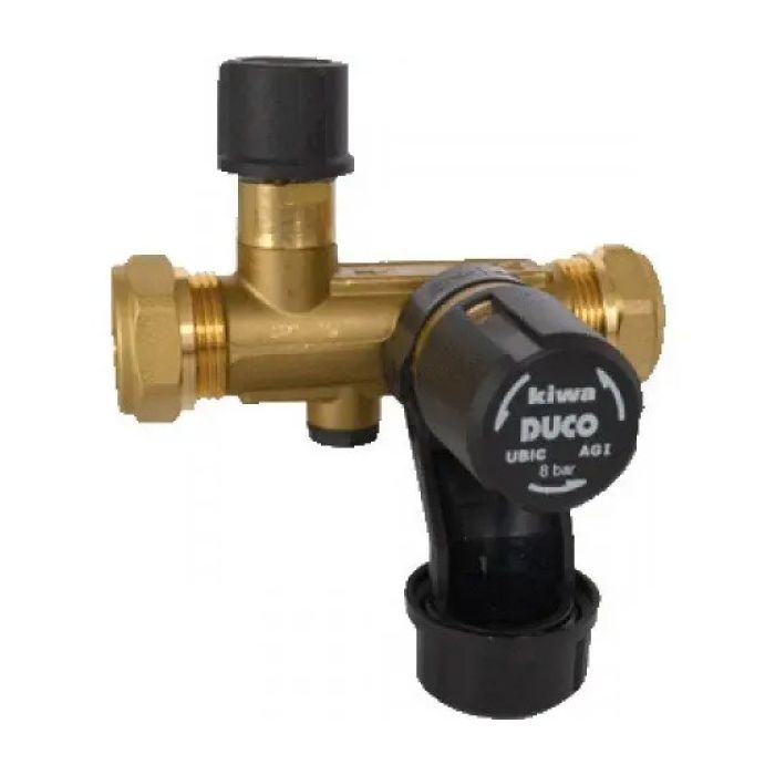 Pentec Duco inlaatcombinatie - 8 bar - 22mm knel