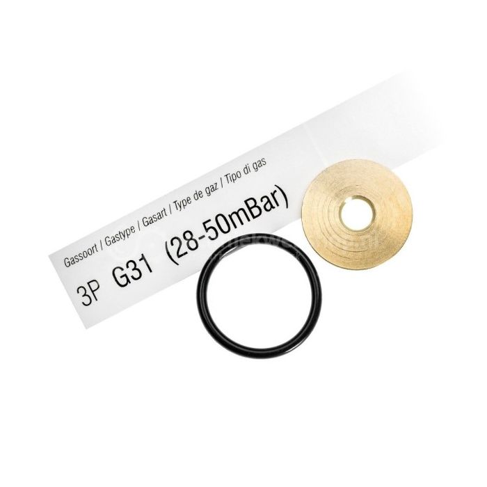 Intergas ombouwset propaan - flessengas