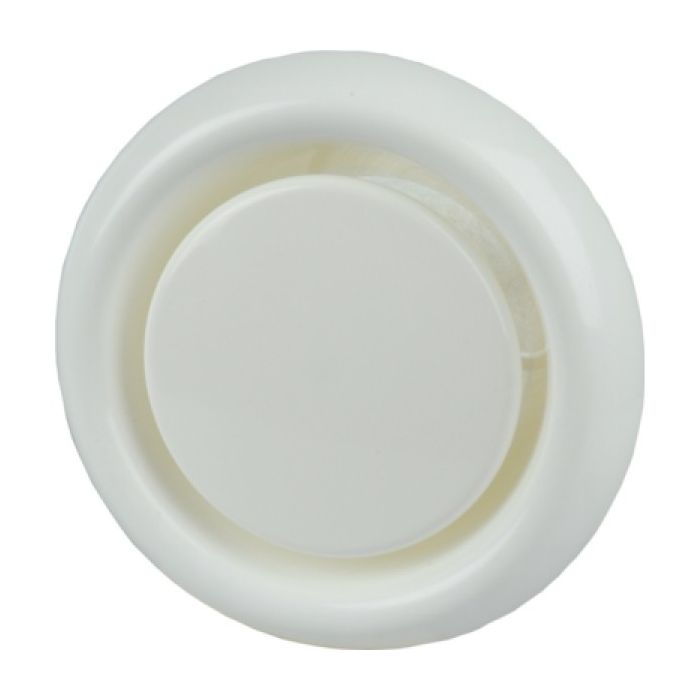 Itho Daalderop KLV 125mm afzuigventiel helder wit