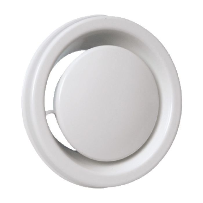 Itho Daalderop MLV 125 mm afzuigventiel wit