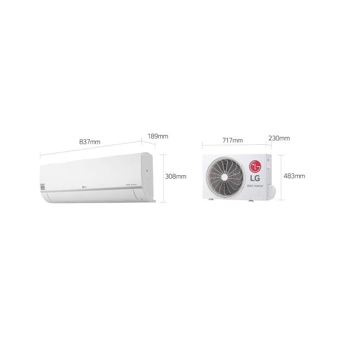 LG Dualcool Standard Plus split unit airco 6,6kW