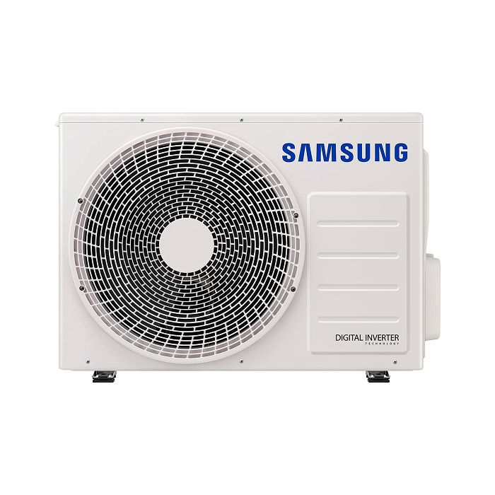 Vooraanzicht van het buitendeel van de Samsung Luzon S2 6,5kW