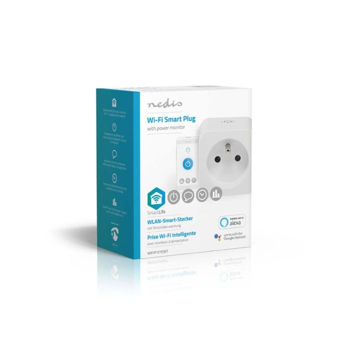 Nedis - Smartplug Energiemeter Groot 3680W
