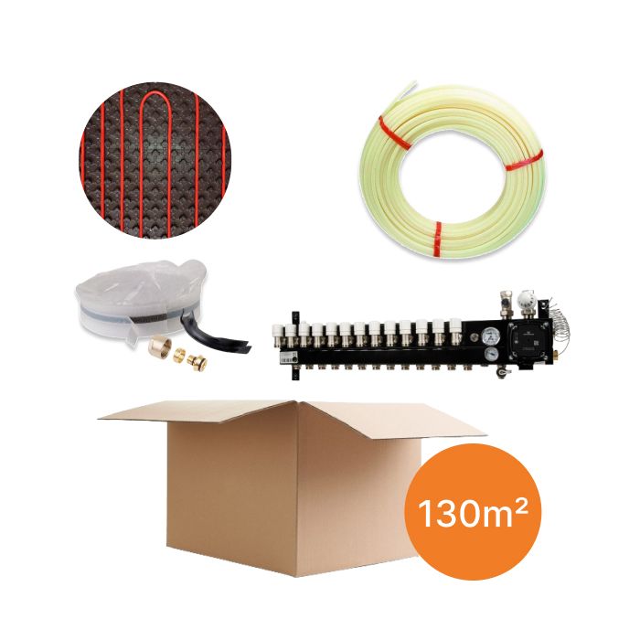 Inhoud vloerverwarmingspakket