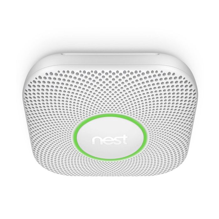 Google Nest Protect rook- en koolmonoxidemelder | 2e generatie | netstroom