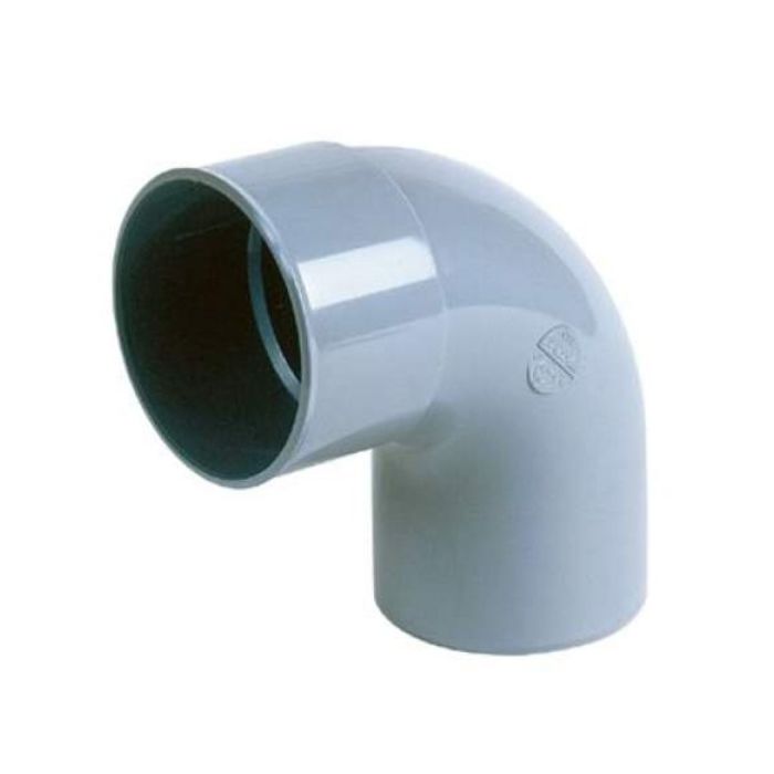 PVC bocht 40mm - hoek 90°