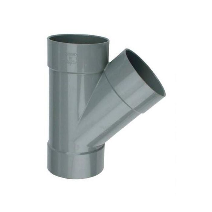 PVC T-stuk 40mm - hoek 45°