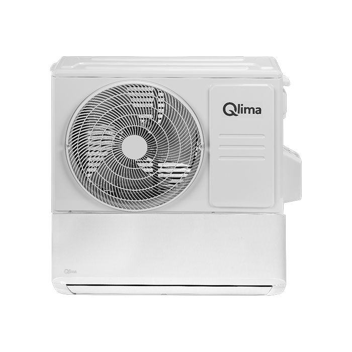 Binnen- en buitendeel van de Qlima SC6053 split airco 5,3kW