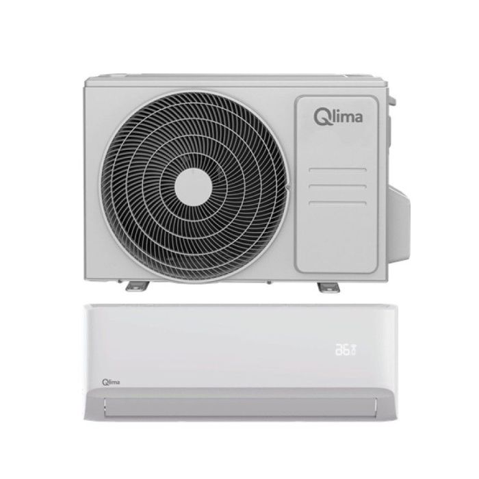 Qlima SC6126 split airco binnen- en buitendeel