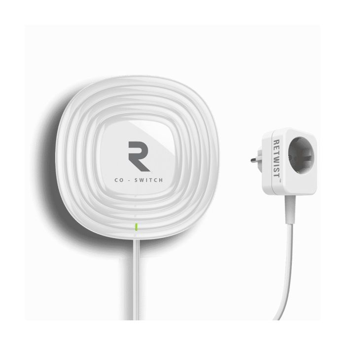 Vooraanzicht van Retwist CO-melder