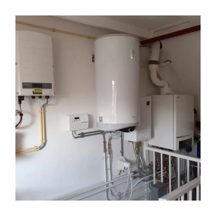 Solar iBoost water accu in situatie