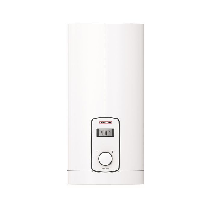 Vooraanzicht van de Stiebel Eltron DHB-E 27 LCD doorstroomtoestel