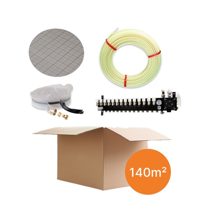 Inhoud vloerverwarmingspakket