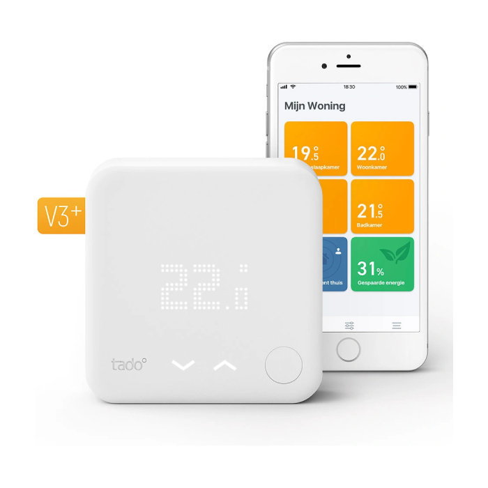 Tado Starterskit - Slimme Thermostaat bedraad V3+ - 104073