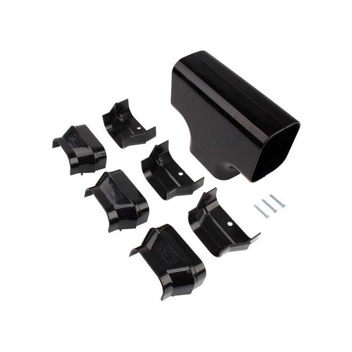 Airco leidinggoot zwart