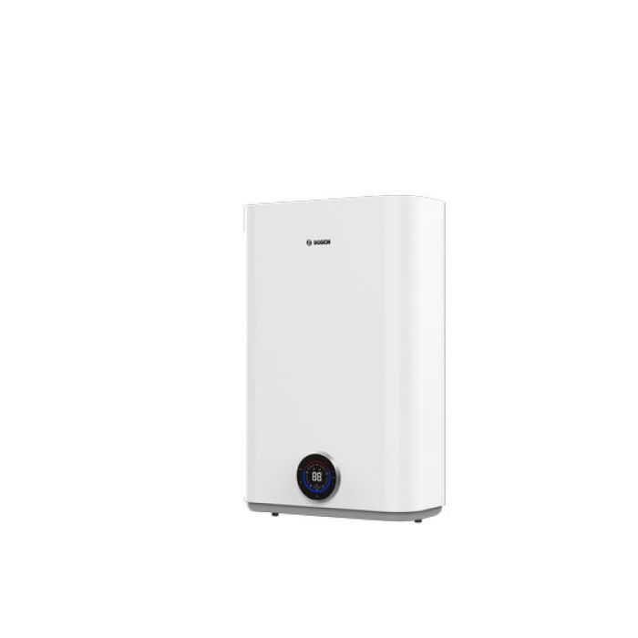 Vooraanzicht van de Nefit Bosch Tronic 7501T 100 elektrische boiler - 74 liter