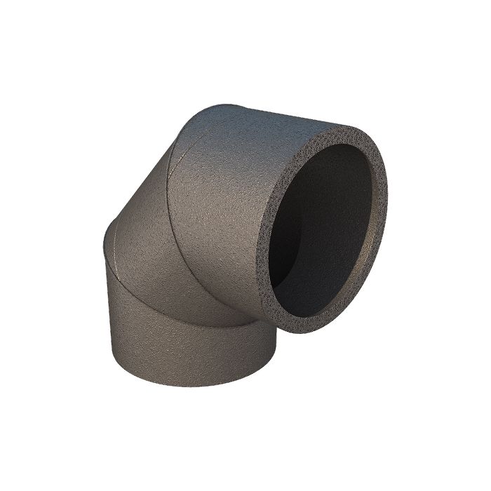 Ubbink Aerfoom geïsoleerd leidingsysteem bocht 90° - Ø160