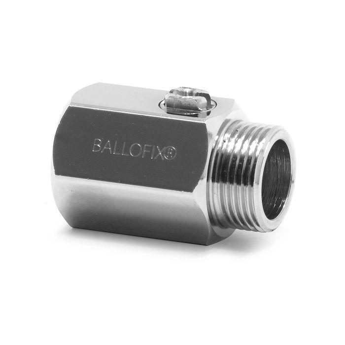 Kogelkraan van VSH met binnendraad x buitendraad aansluiting