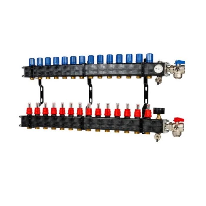 VTE composiet open verdeler - 14 groeps 